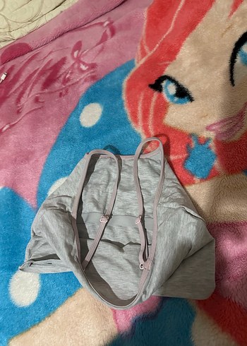 Gri Baskılı İnce Askılı Kadın Atlet - Görsel 4