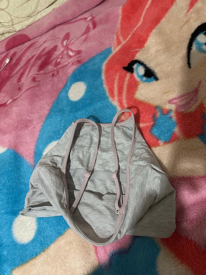 Gri Baskılı İnce Askılı Kadın Atlet - Görsel 4