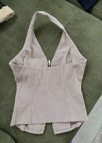 s Beden Bershka Kadın korse crop
