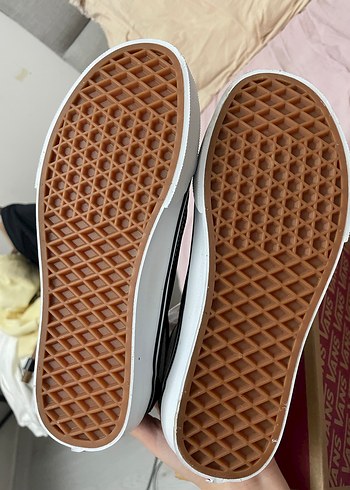 37 Beden Vans Old Skool Kadın Spor Ayakkabı Siyah/Beyaz