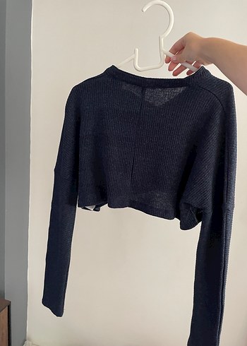 Trendyol & Milla Lacivert crop