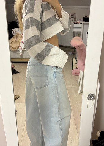 32 Beden Bershka Y2K baggy pantolon