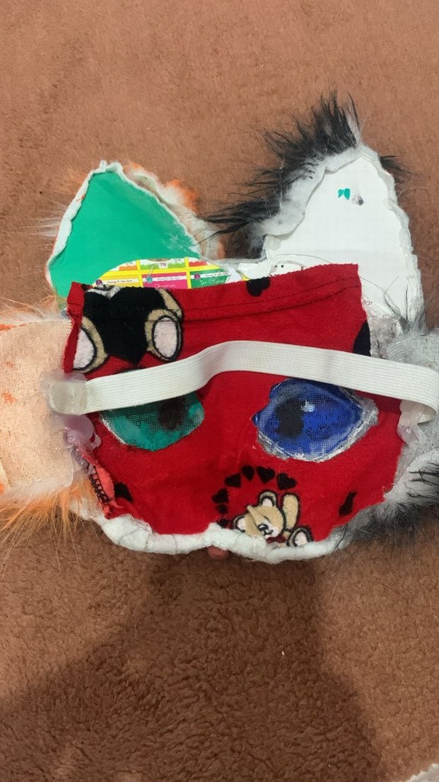 therian maskesi calico cat - Görsel 2