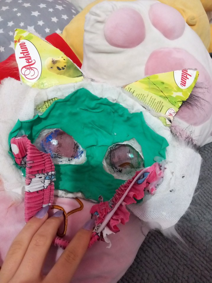 therian mask calico - Görsel 2