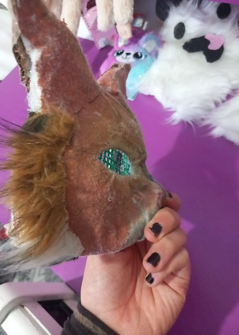 Tilki therian maske - Görsel 4