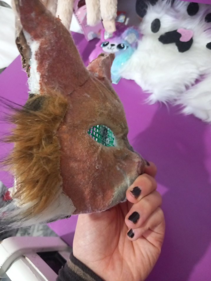 Tilki therian maske - Görsel 4