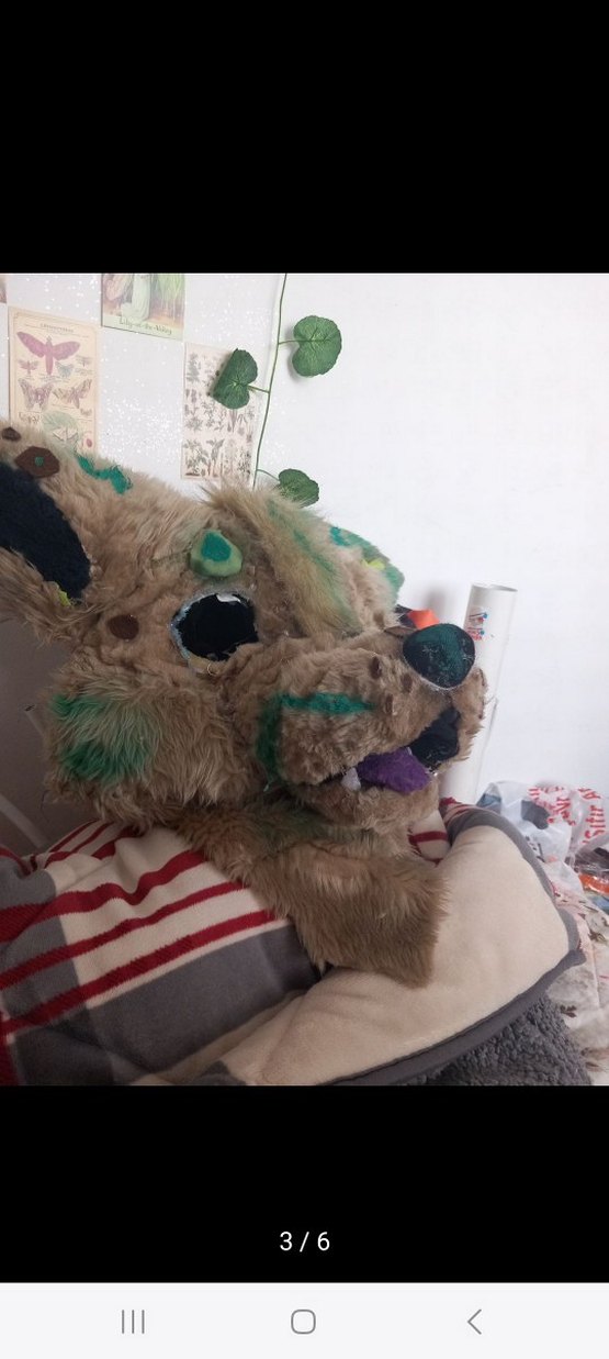 Kahverengi fursuit - Görsel 3