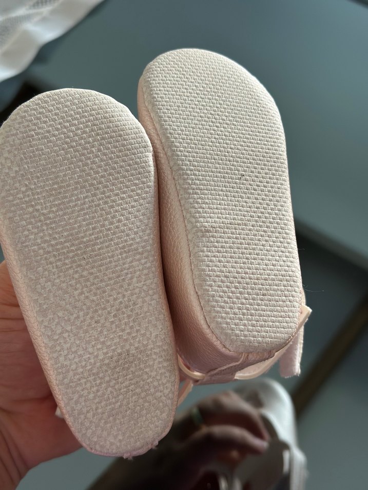 Kız Çocuk pembe Nakışlı Babet Ayakkabı - Görsel 3