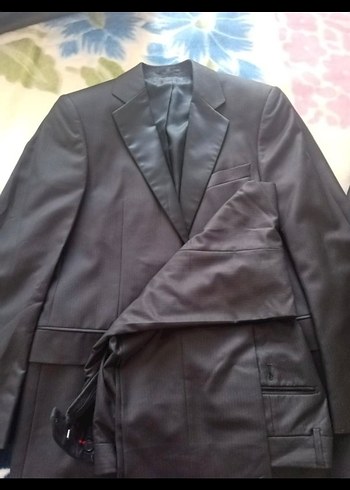 Klasik Siyah Damatlık Takım - Görsel 2