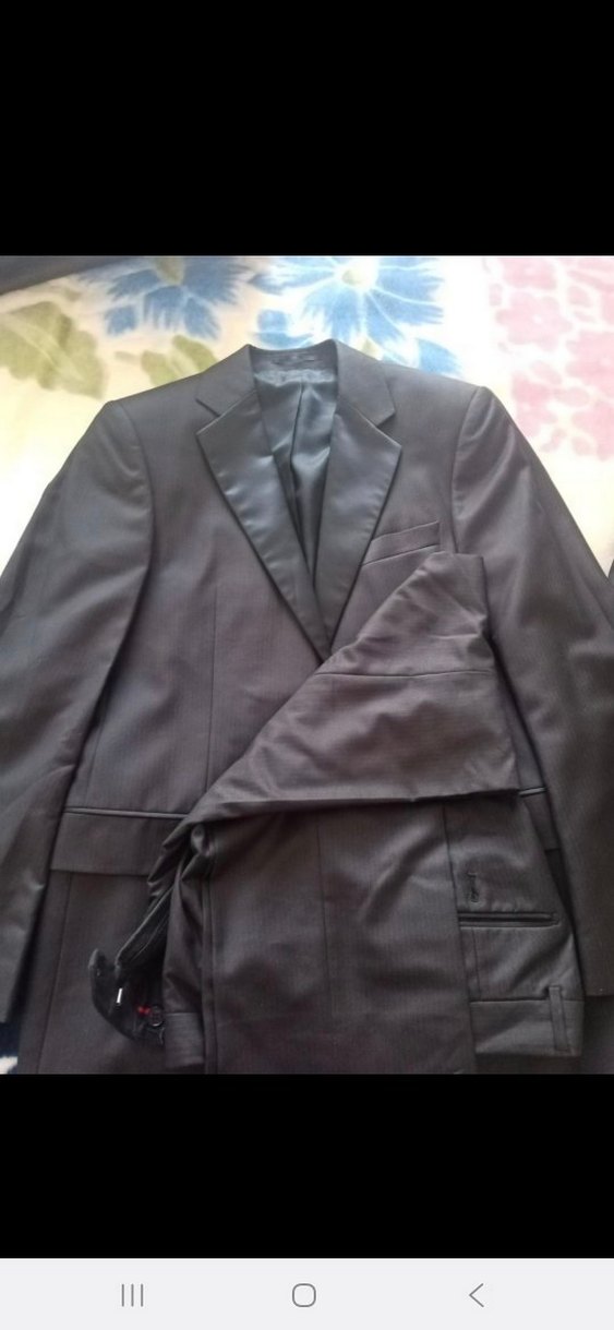 Klasik Siyah Damatlık Takım - Görsel 2