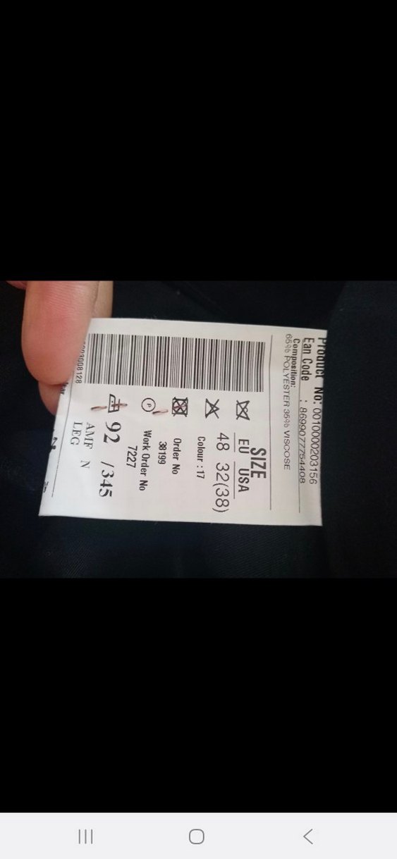 Klasik Siyah Damatlık Takım - Görsel 5