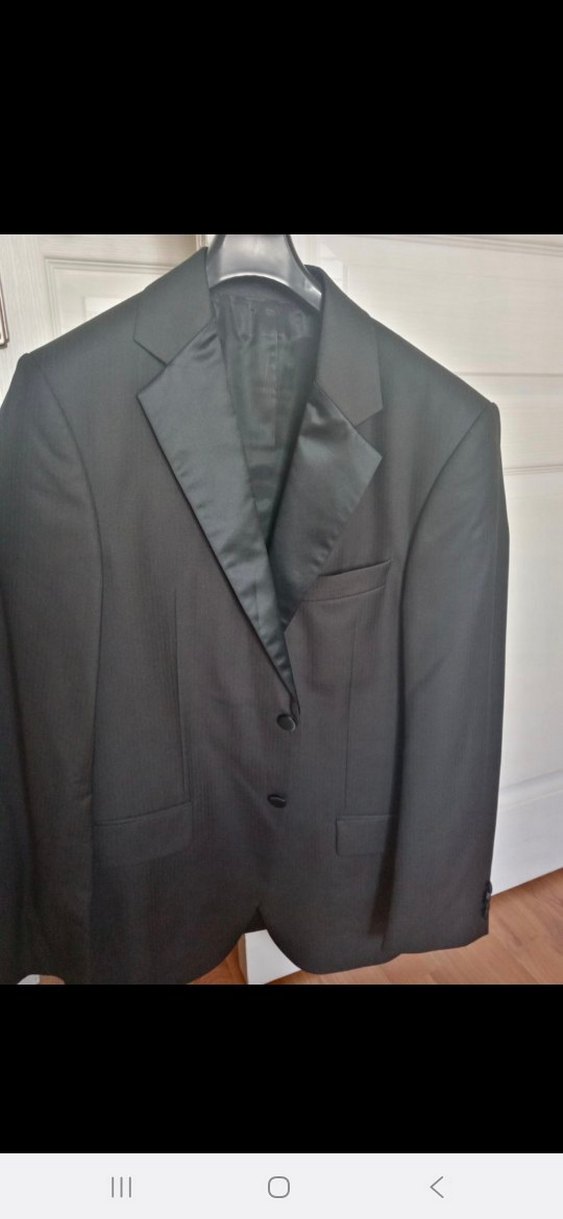 Klasik Siyah Damatlık Takım - Görsel 3