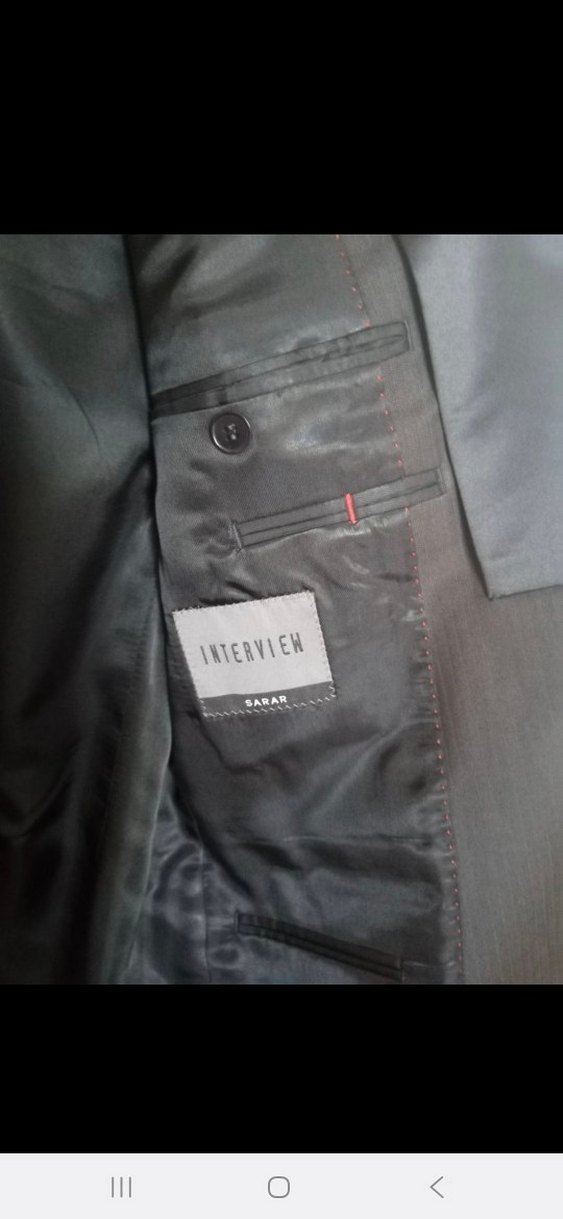 Klasik Siyah Damatlık Takım - Görsel 4