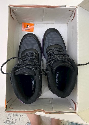 Gri Mor Erkek Outdoor Spor Ayakkabı