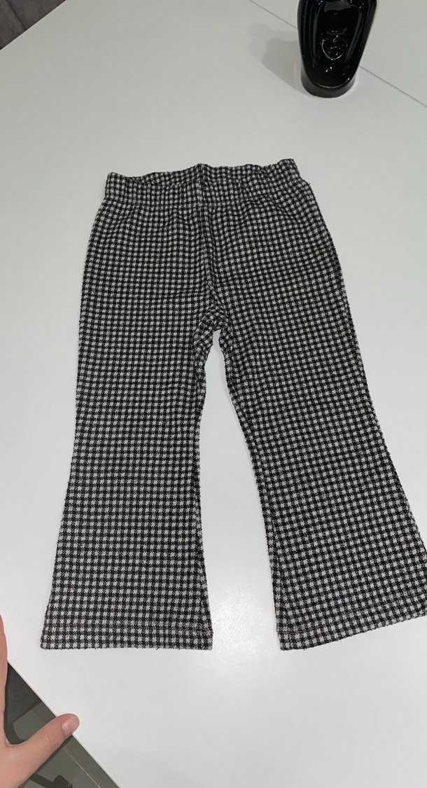 Kız Çocuk Fit Örme Tayt pantolon - Görsel 3