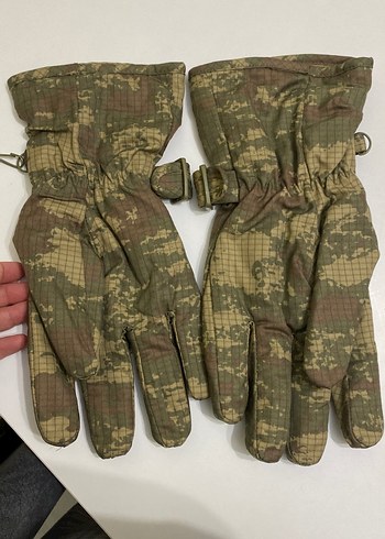 Erkek Kamuflaj Desenli Kışlık Eldiven - Görsel 2