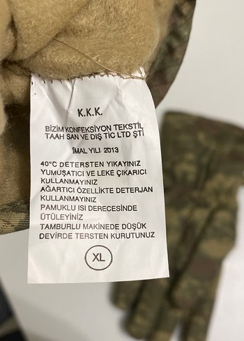 Erkek Kamuflaj Desenli Kışlık Eldiven - Görsel 3