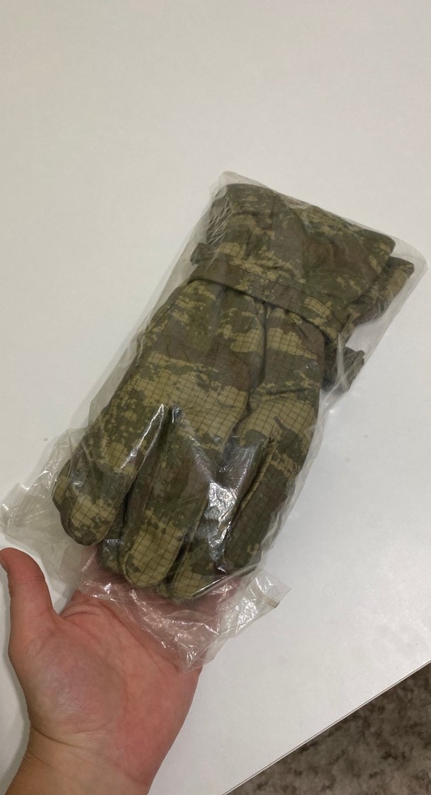 Erkek Kamuflaj Desenli Kışlık Eldiven - Görsel 4