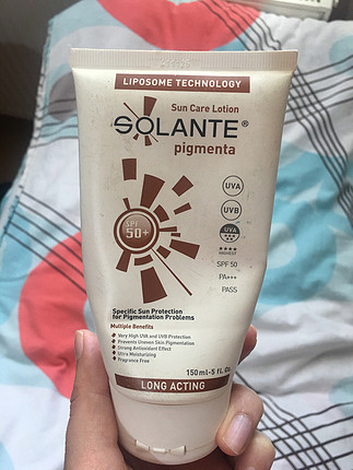 Solante güneş kremi 