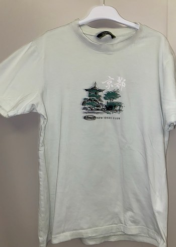 Pamuklu, Baskılı, Gri Erkek Tişört - Görsel 8