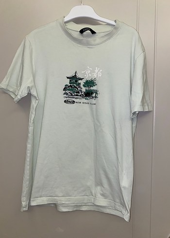 Pamuklu, Baskılı, Gri Erkek Tişört - Görsel 9