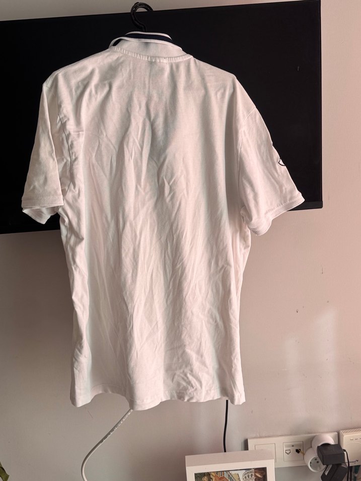 U.S. Polo Assn. Erkek Beyaz Polo Tişört - Görsel 4