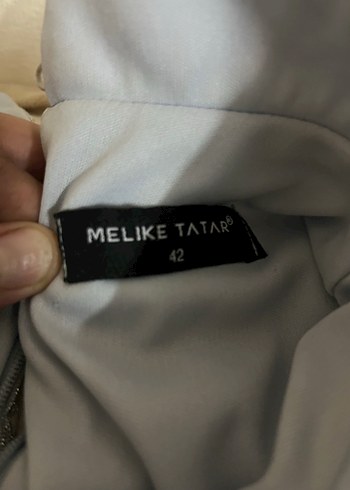 Abiye Uzun Kollu Gri Drapeli Abiye Elbise