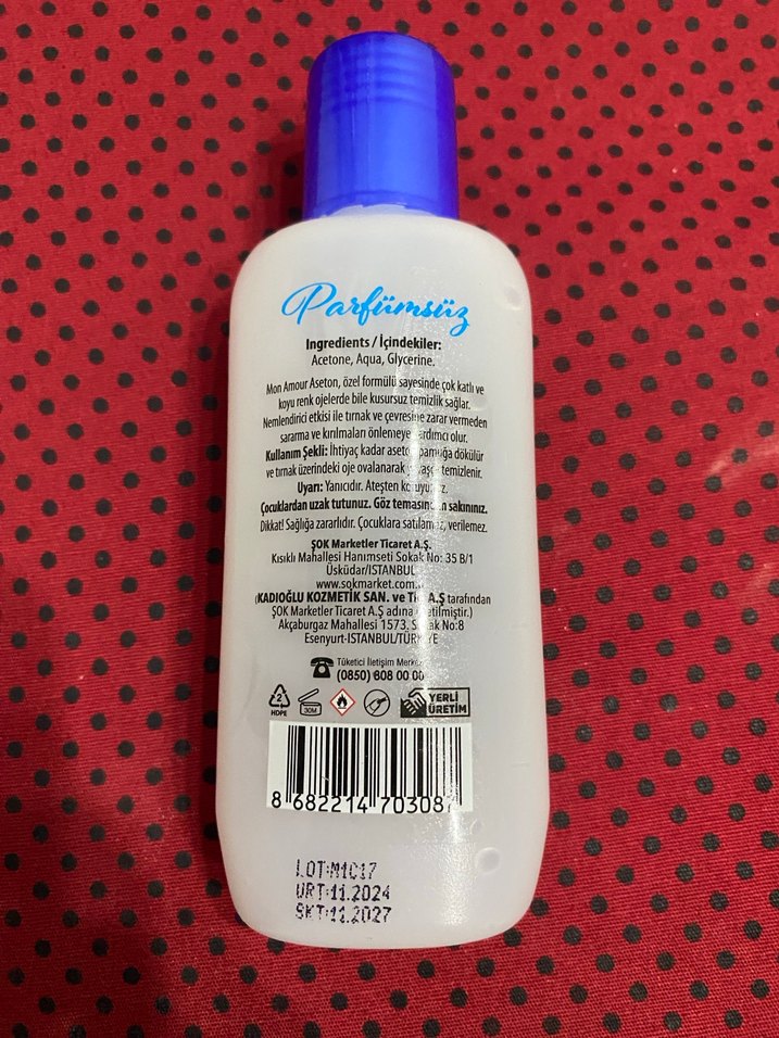 Mon Arcour Parfümsüz Besleyici Aseton 130 ml - Görsel 2
