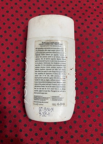 SiNOZ Pure Cica Renk Düzeltici Güneş Kremi SPF 50 - Görsel 2