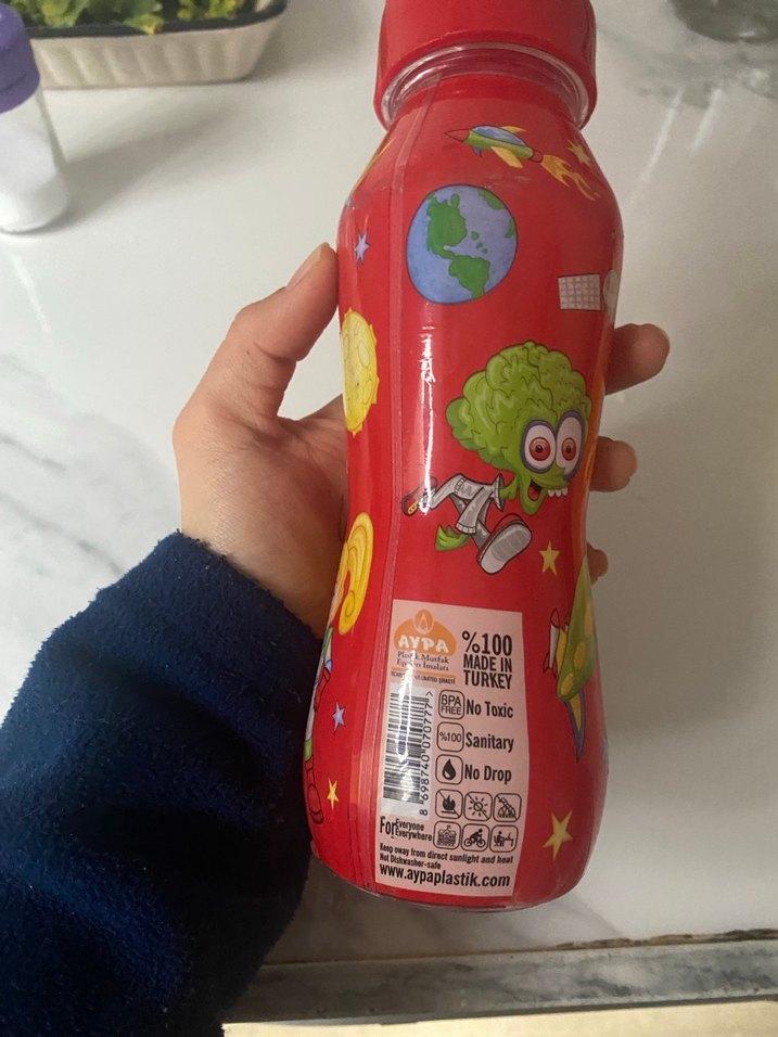 Renkli Trend Matara 500 ml Çocuk Suluk - Görsel 2