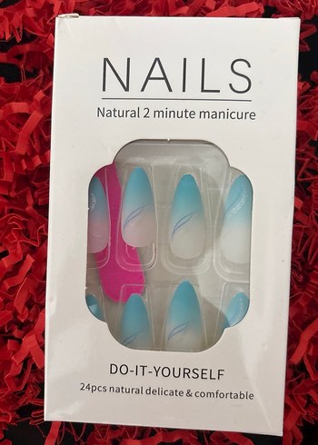 24 Parça takma tırnak seti - Görsel 6