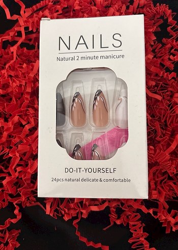24 Parça takma tırnak seti - Görsel 2