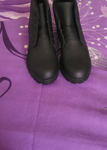 Siyah Goth Erkek Kauçuk Bot - Görsel 2