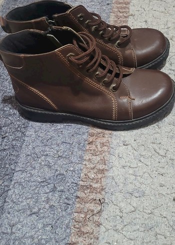 Kahverengi Deri Erkek Bot 36 numara - Görsel 2