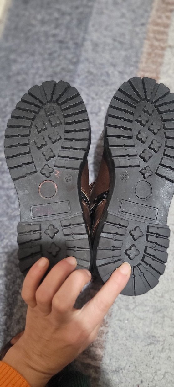 Kahverengi Deri Erkek Bot 36 numara - Görsel 3