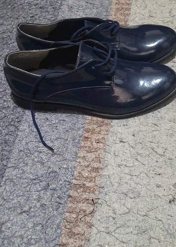 Mavi Rugan Stiletto Klasik  erkekAyakkabı - Görsel 2