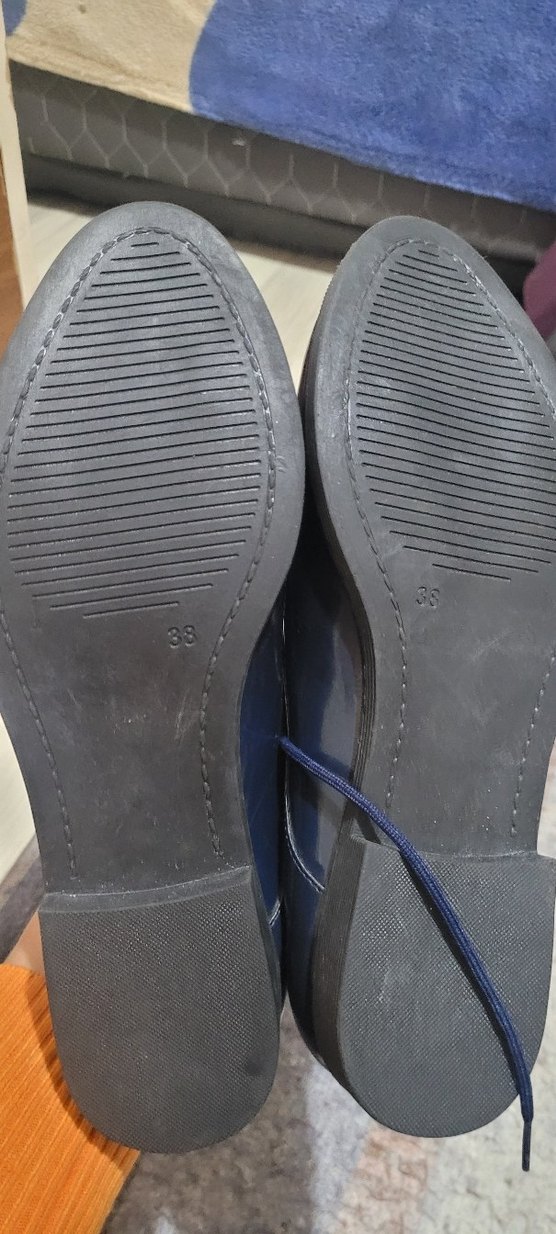 Mavi Rugan Stiletto Klasik  erkekAyakkabı - Görsel 3