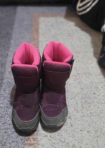 Kız Çocuk Mor Cırtlı Sokak Botu - Görsel 2