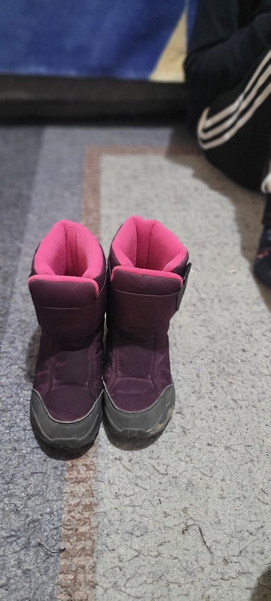 Kız Çocuk Mor Cırtlı Sokak Botu - Görsel 2