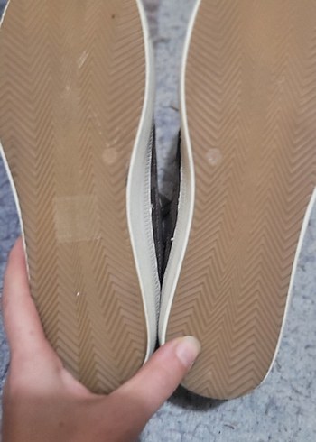 Kahverengi Süet Dolgu Topuklu Spor Ayakkabı - Görsel 3