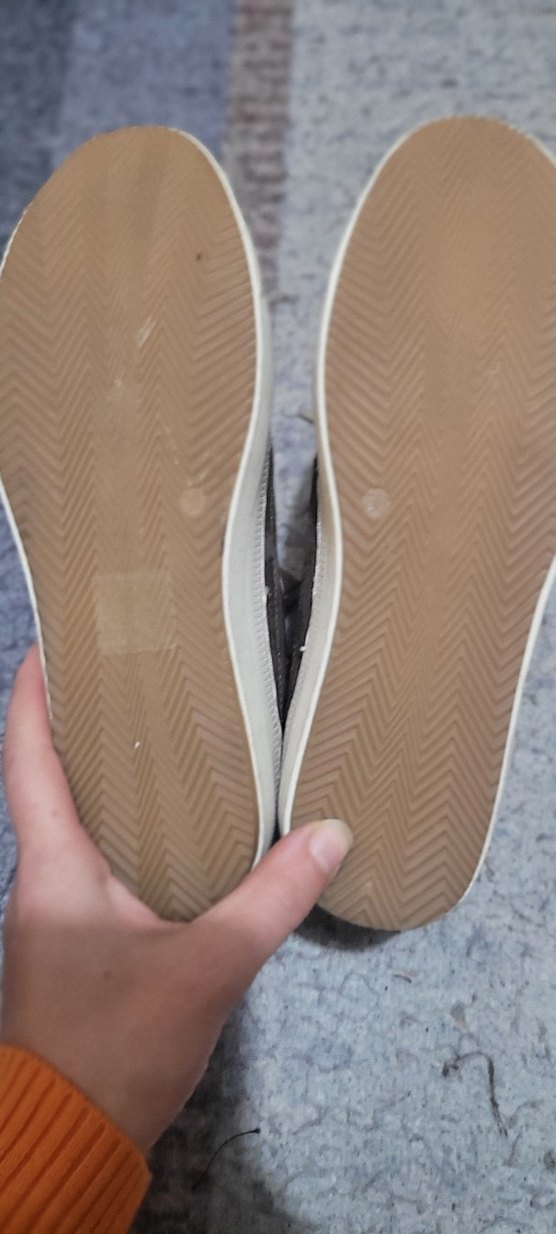 Kahverengi Süet Dolgu Topuklu Spor Ayakkabı - Görsel 3