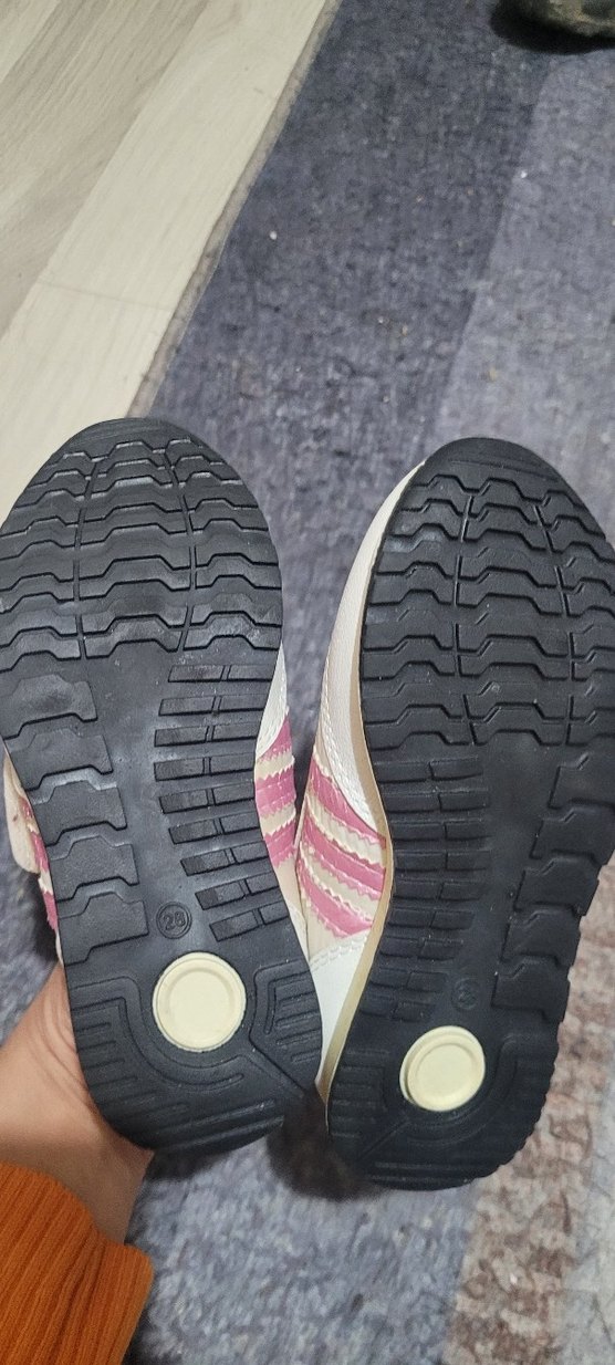 Beyaz Kız Çocuk Adidas Sneakers - Görsel 2