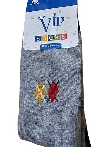 3 adet 9/10 yaş 31/34 numara havlu çorap - Görsel 2