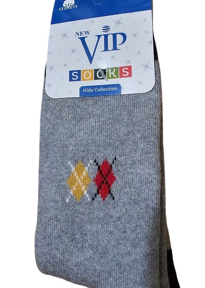 3 adet 9/10 yaş 31/34 numara havlu çorap  - Görsel 2