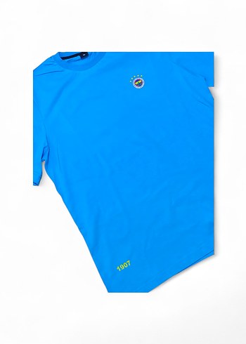 Fenerbahçe Taraftar Erkek Bisiklet Yaka Tişört - Görsel 4