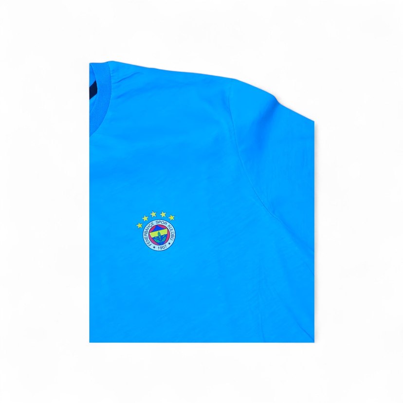 Fenerbahçe Taraftar Erkek Bisiklet Yaka Tişört - Görsel 5