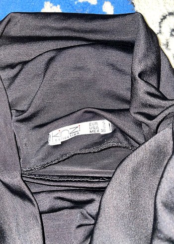 Siyah Drapeli Straplez Midi Elbise büzgülü şık elbise - Görsel 3