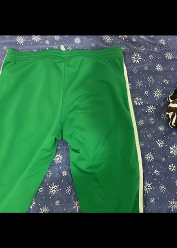 Adidas Yeşil Fermuarlı Kadın Eşofman Altı Adidas
