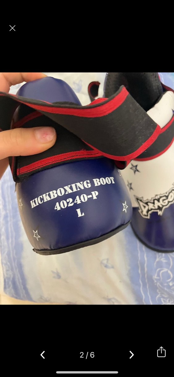 Kick boks ayak botu - Görsel 3