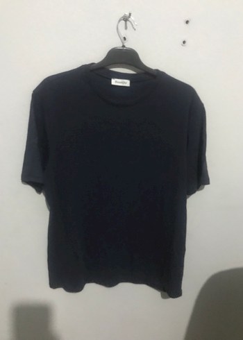 Lacivert Kısa Kollu Erkek Tişört - Görsel 3